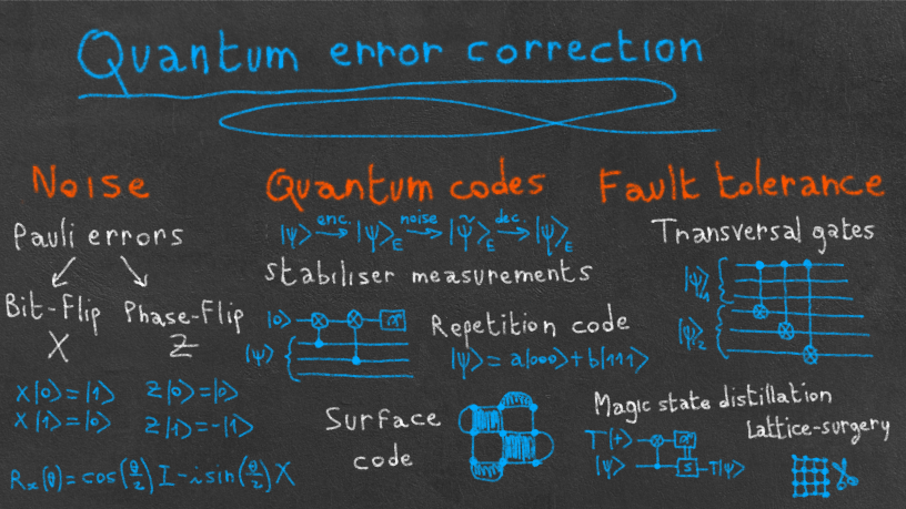 A bird's-eye view of quantum error correction and fault tolerance